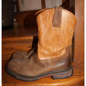 Wolverine W02781 Western Steel Toe Work Boot Men Size 12 EW